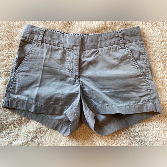J. Crew Pants - J.Crew Gray Chino Shorts